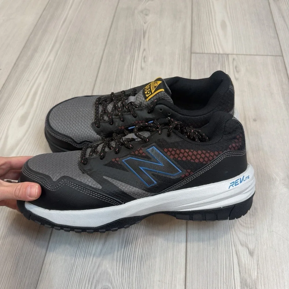 NEW New‎ Balance Mens Composite Toe 589 V1 Industrial Shoe Black, 9 2E Wide